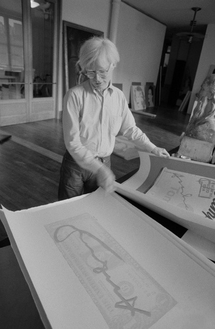 Drel 0018 xs vip the dollar bill andy warhol looking at tds work